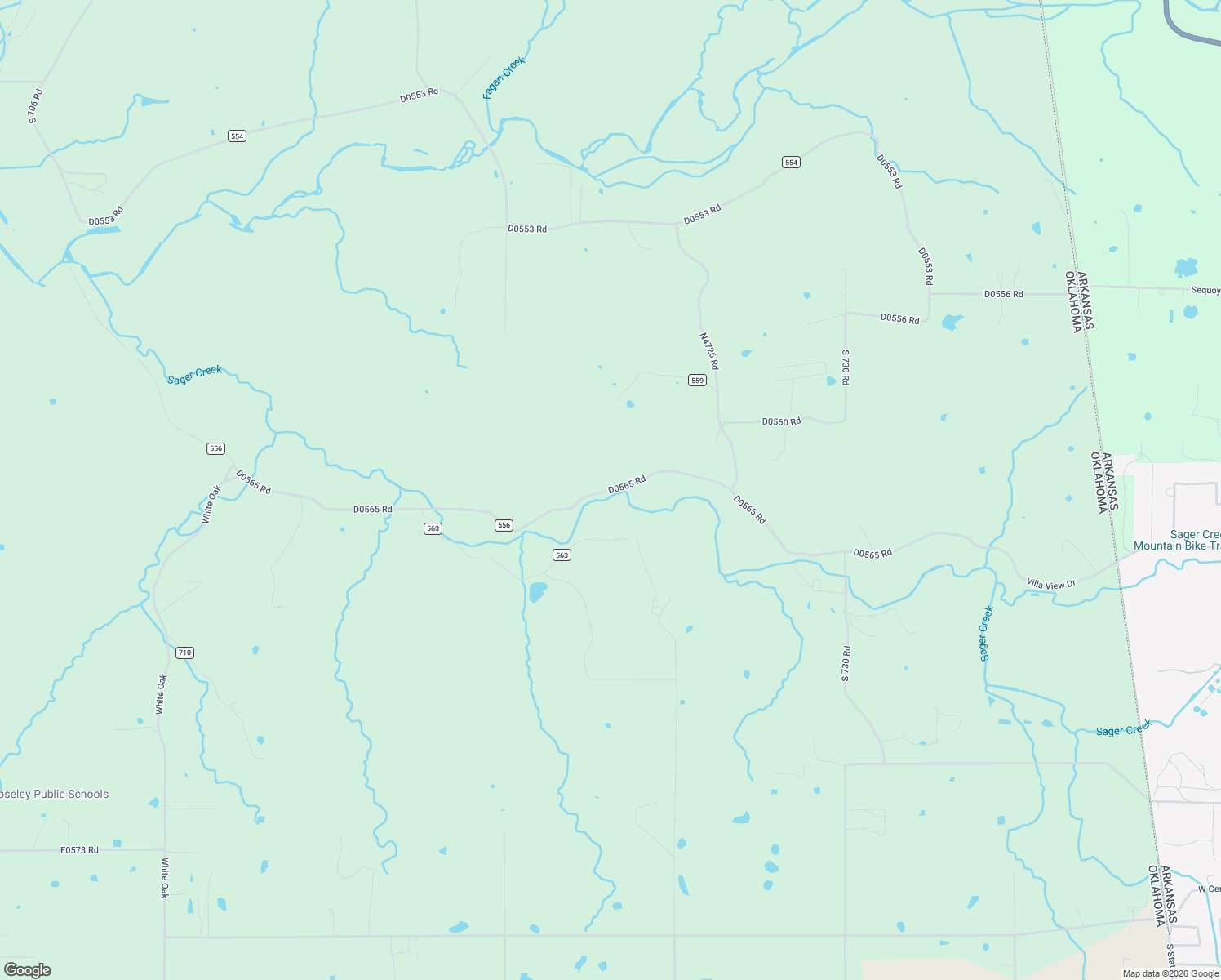map of restaurants, bars, coffee shops, grocery stores, and more near D0565 Road in Delaware County