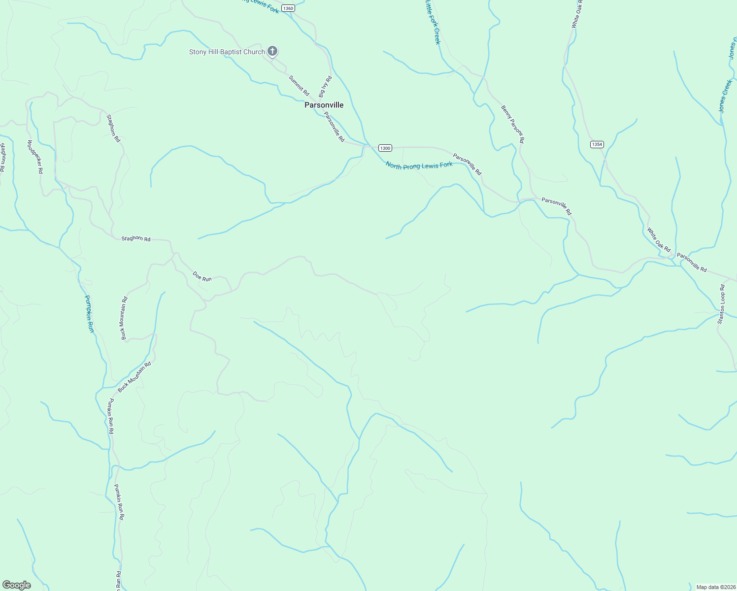 map of restaurants, bars, coffee shops, grocery stores, and more near 1022 Bobcat Mountain Road in Purlear
