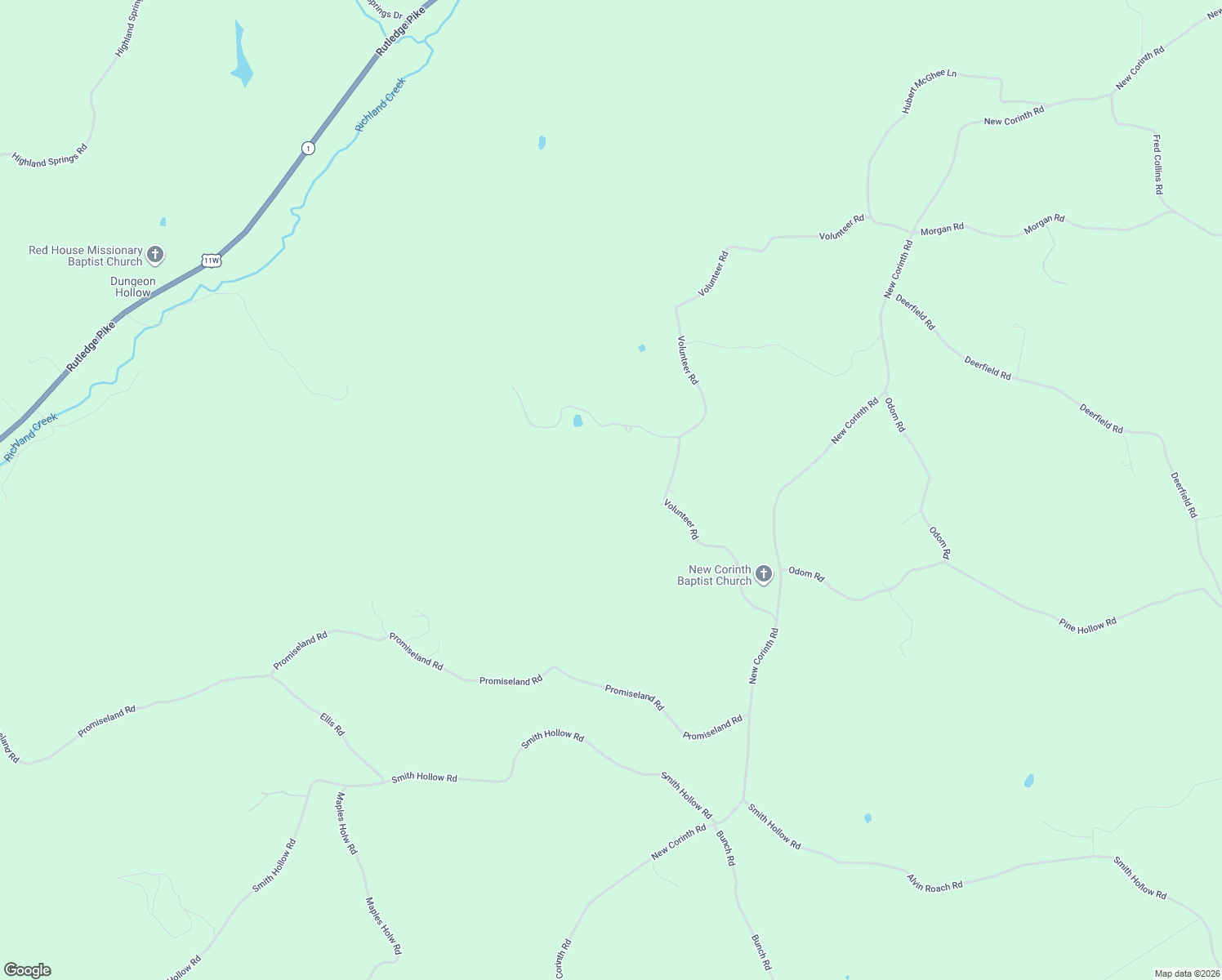 map of restaurants, bars, coffee shops, grocery stores, and more near in Rutledge