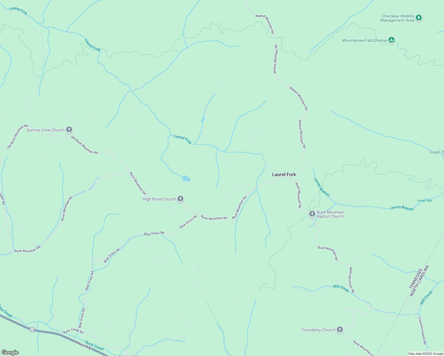 map of restaurants, bars, coffee shops, grocery stores, and more near in Laurel Fork