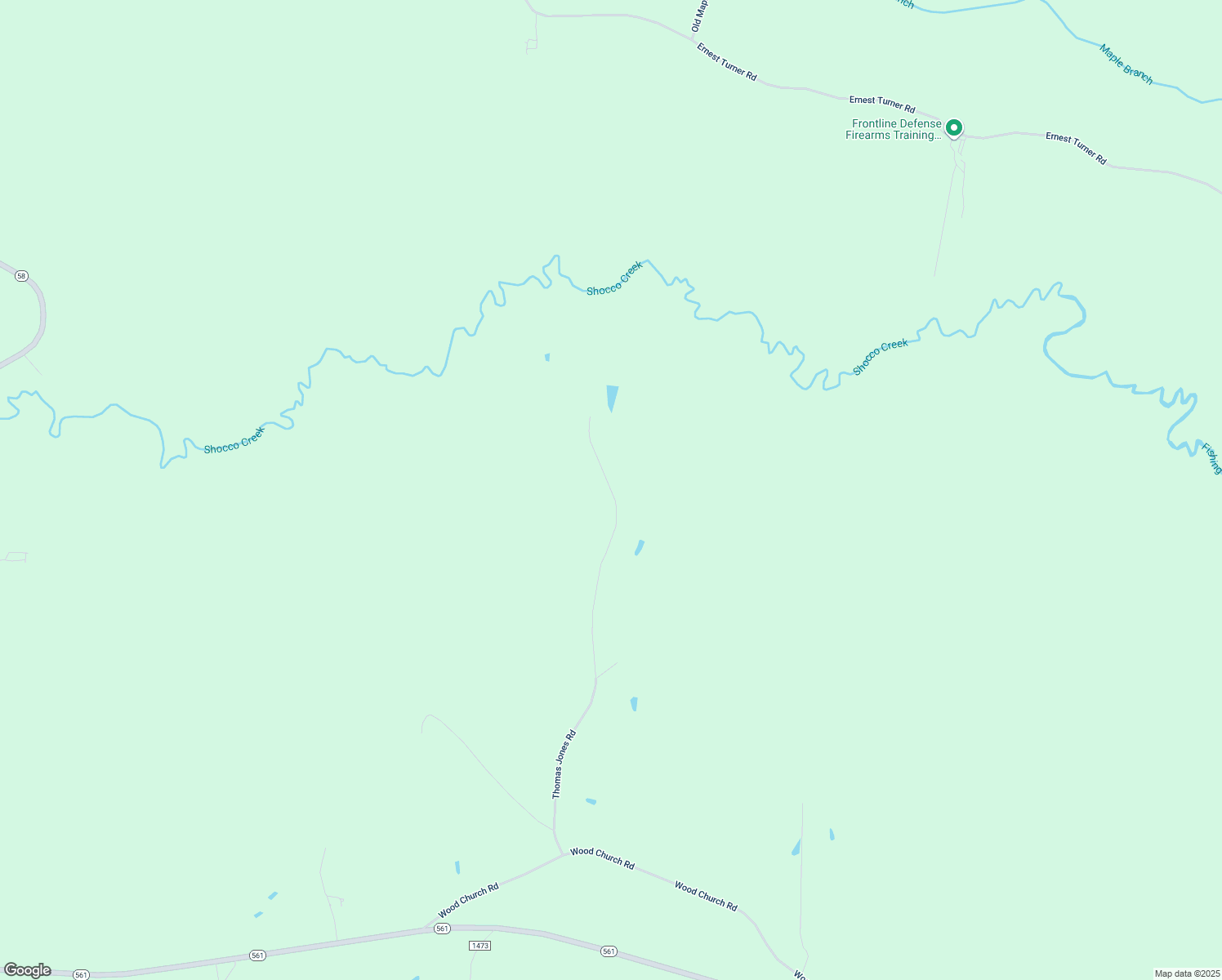 map of restaurants, bars, coffee shops, grocery stores, and more near 395 Thomas Jones Road in Louisburg