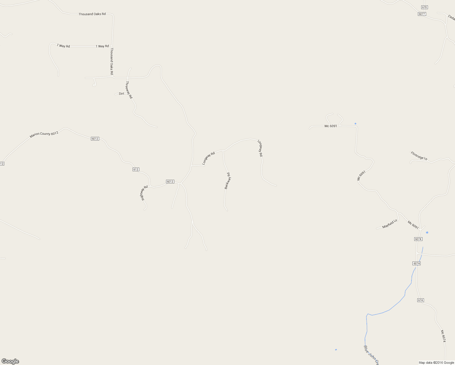 map of restaurants, bars, coffee shops, grocery stores, and more near Backway Road in Yellville