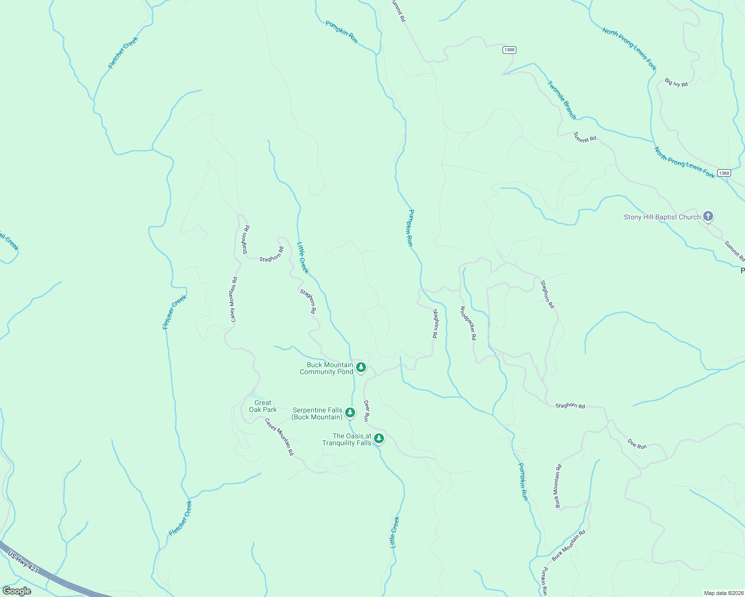 map of restaurants, bars, coffee shops, grocery stores, and more near 995 Pepper Bush Road in Purlear