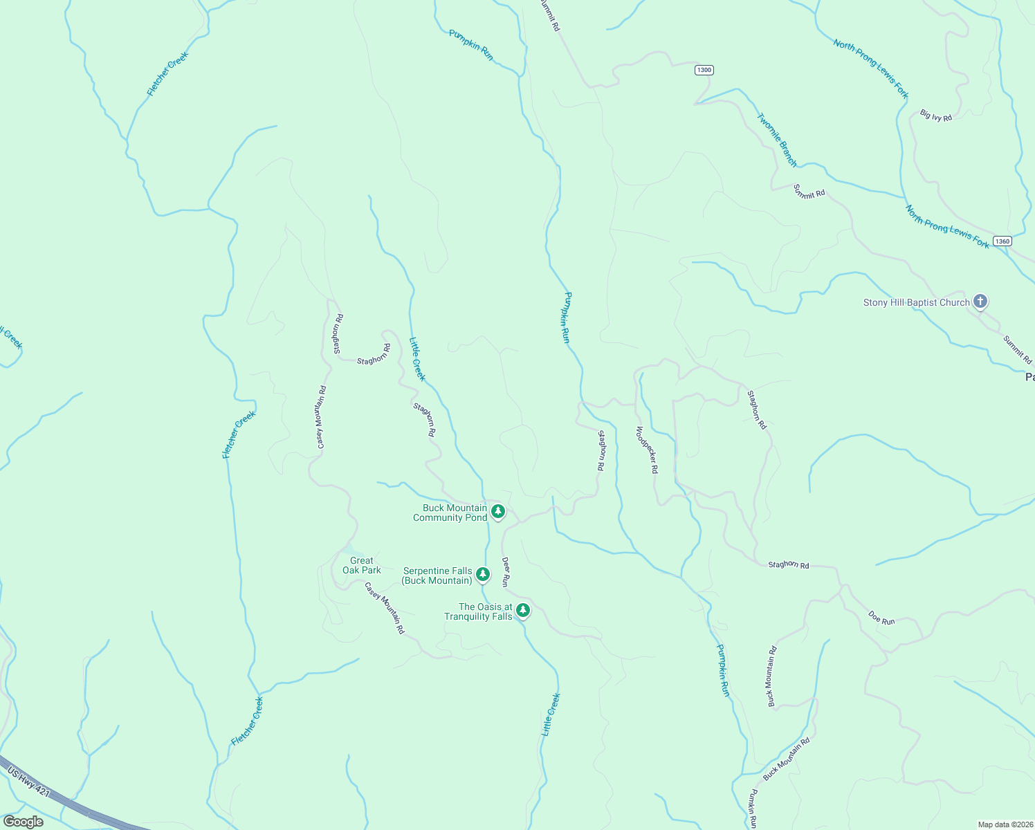 map of restaurants, bars, coffee shops, grocery stores, and more near 995 Pepper Bush Road in Purlear