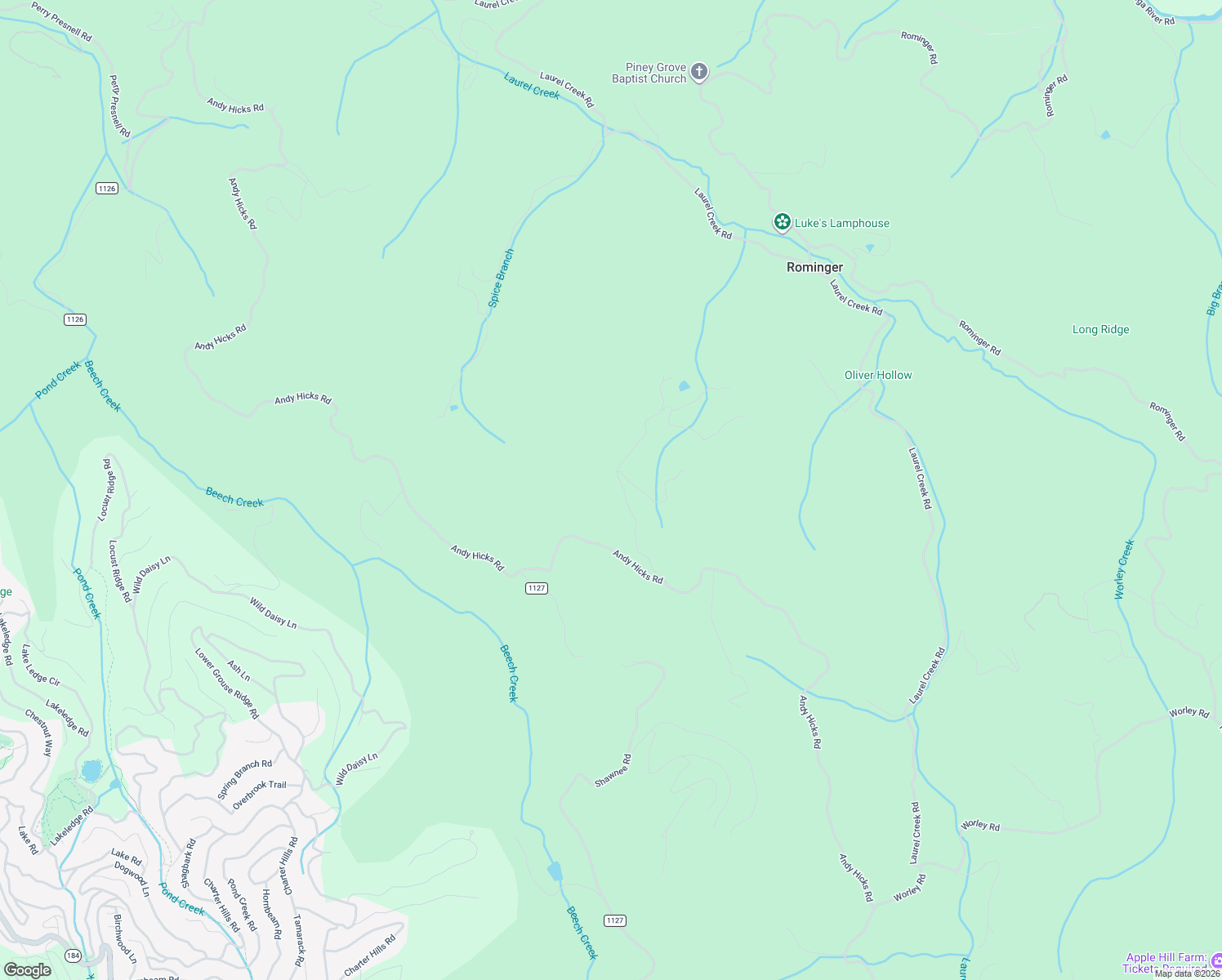 map of restaurants, bars, coffee shops, grocery stores, and more near 489 Old Mountain Road in Banner Elk