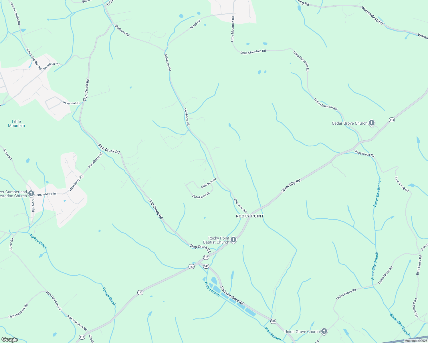 map of restaurants, bars, coffee shops, grocery stores, and more near 1850 Shinbone Road in Russellville