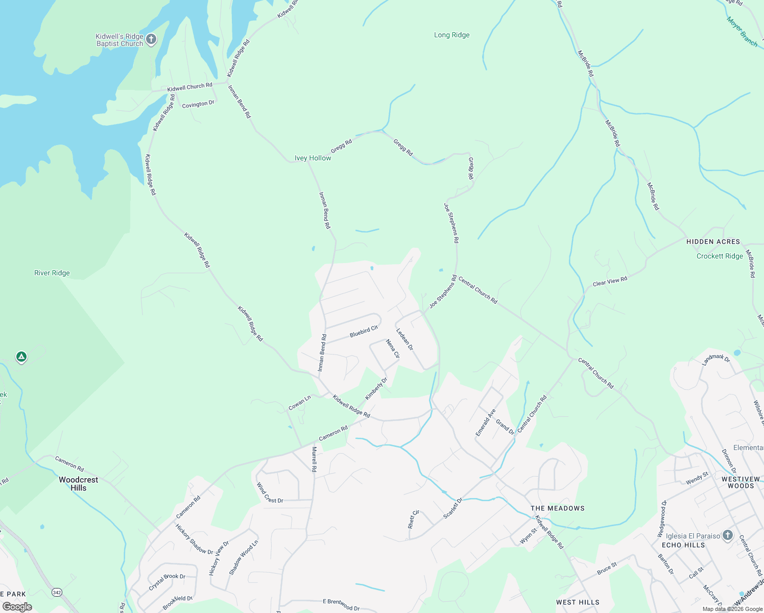map of restaurants, bars, coffee shops, grocery stores, and more near 1826 Bluebird Circle in Morristown