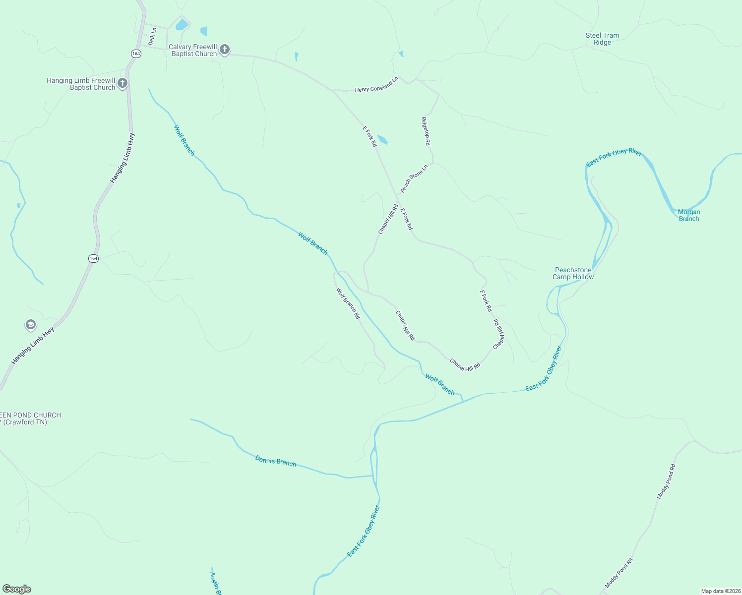 map of restaurants, bars, coffee shops, grocery stores, and more near 3538 Chapel Hill Road in Crawford