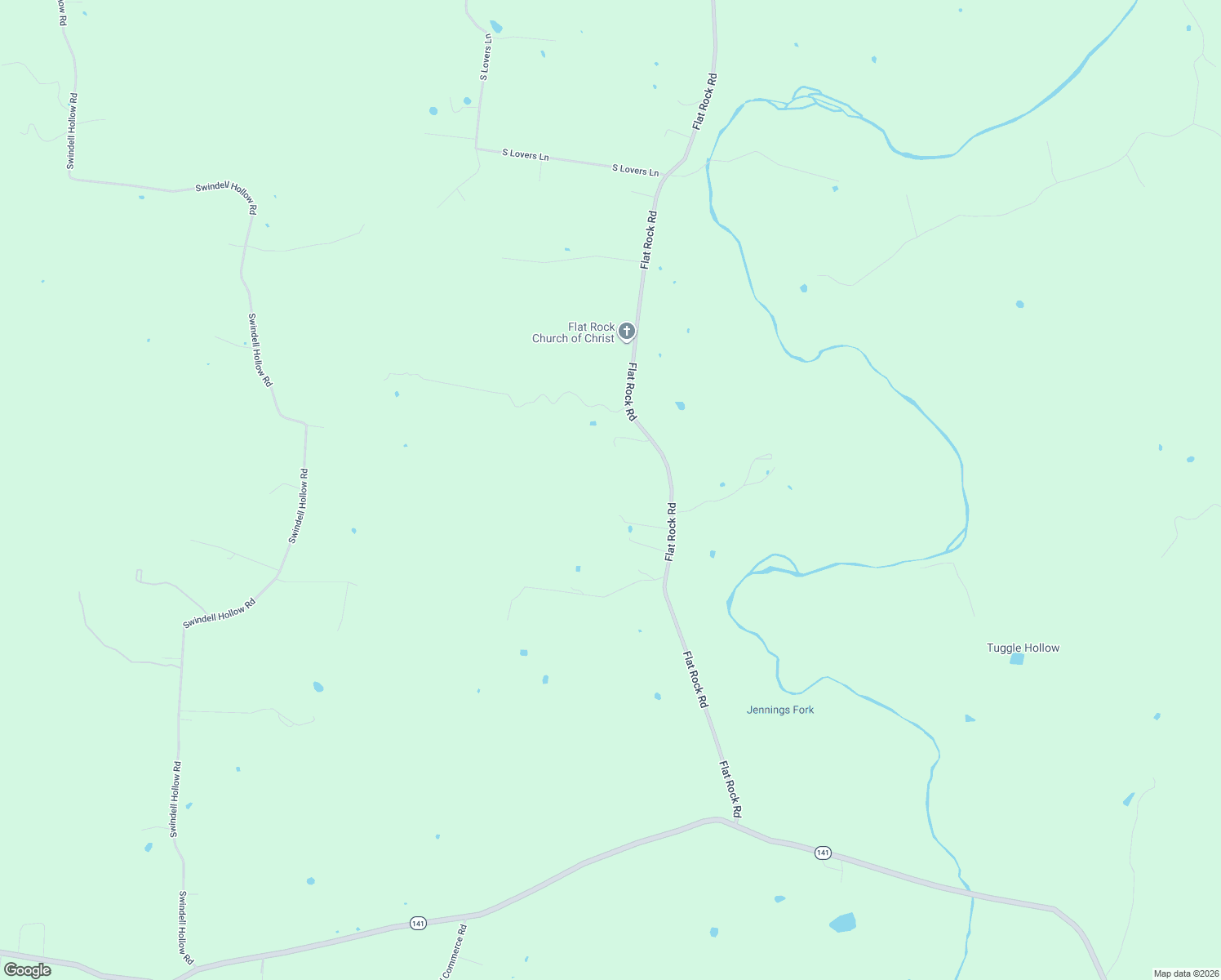 map of restaurants, bars, coffee shops, grocery stores, and more near 292 Flat Rock Road in Lebanon