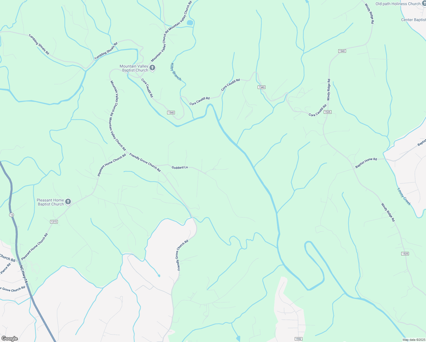 map of restaurants, bars, coffee shops, grocery stores, and more near 186 Hazel Lane in Millers Creek