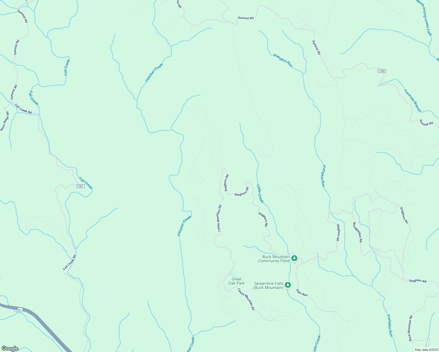 map of restaurants, bars, coffee shops, grocery stores, and more near 600 Deer Run in Purlear