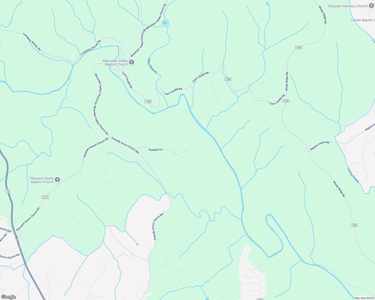 map of restaurants, bars, coffee shops, grocery stores, and more near 186 Hazel Lane in Millers Creek