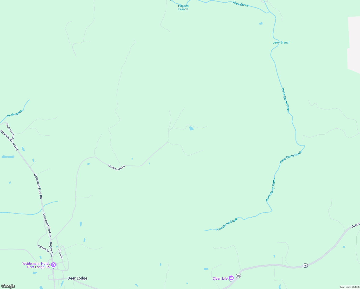 map of restaurants, bars, coffee shops, grocery stores, and more near 136 Peacock Road in Deer Lodge