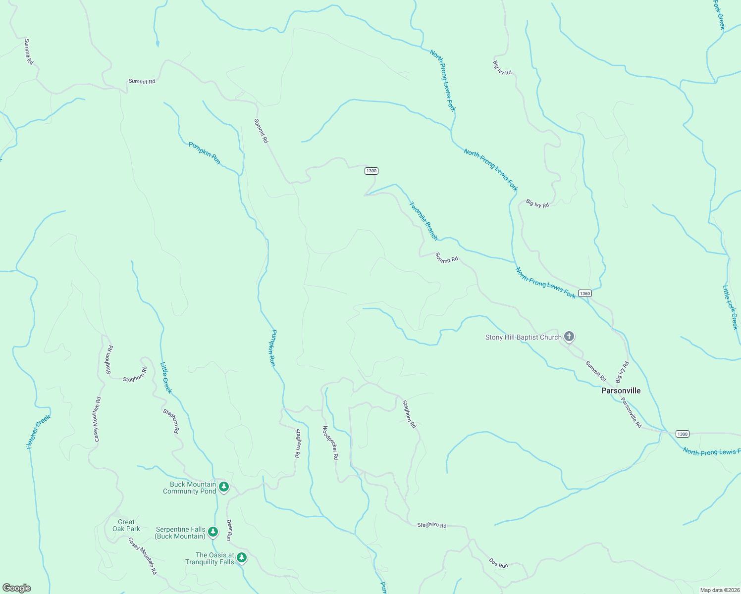 map of restaurants, bars, coffee shops, grocery stores, and more near 697 Deer Track Lane in Purlear