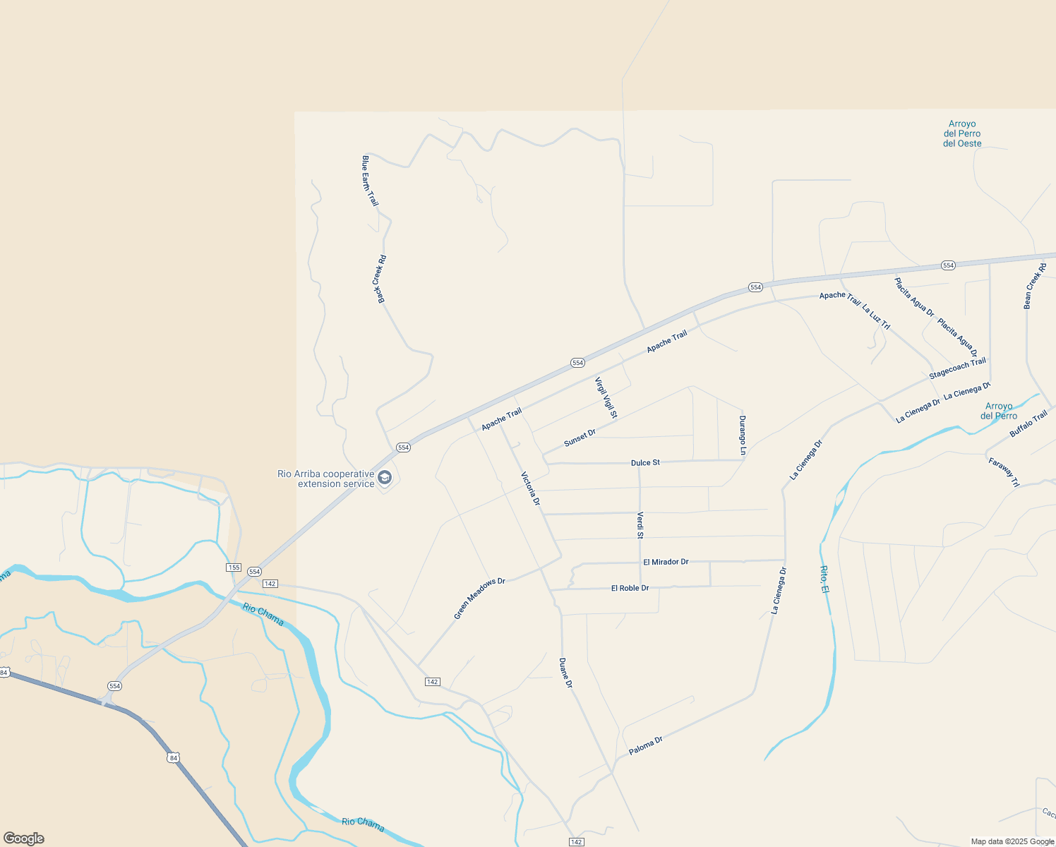 map of restaurants, bars, coffee shops, grocery stores, and more near Corona Drive in Medanales