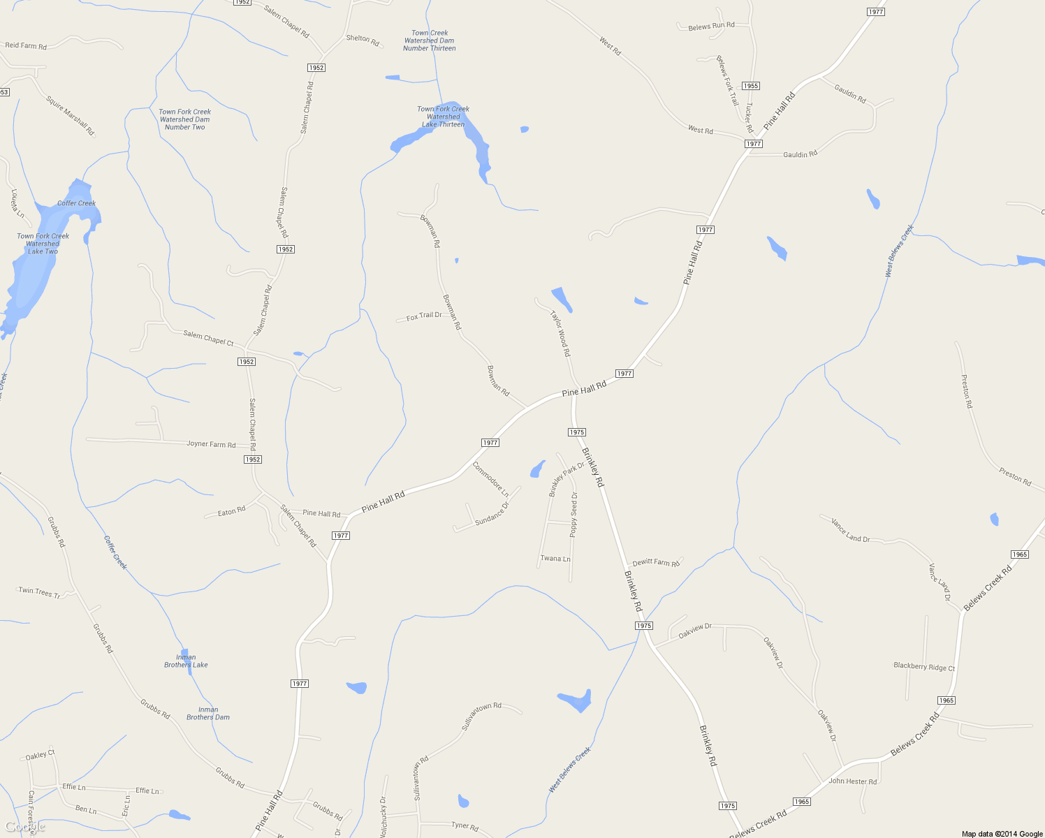 map of restaurants, bars, coffee shops, grocery stores, and more near 6115 Pine Hall Road in Walnut Cove