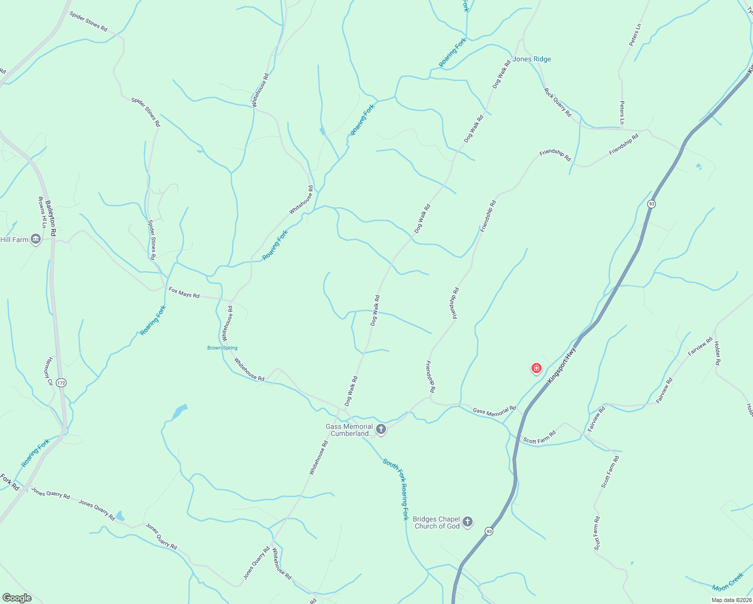 map of restaurants, bars, coffee shops, grocery stores, and more near 530 Dog Walk Road in Afton