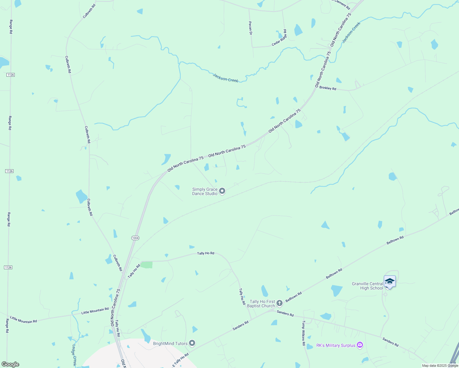 map of restaurants, bars, coffee shops, grocery stores, and more near 4038 Raney Way Drive in Stem