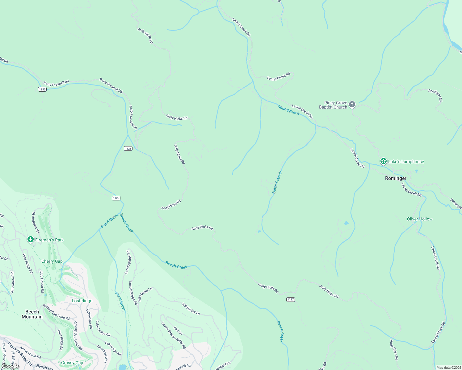 map of restaurants, bars, coffee shops, grocery stores, and more near 201 Ruby Lane in Banner Elk