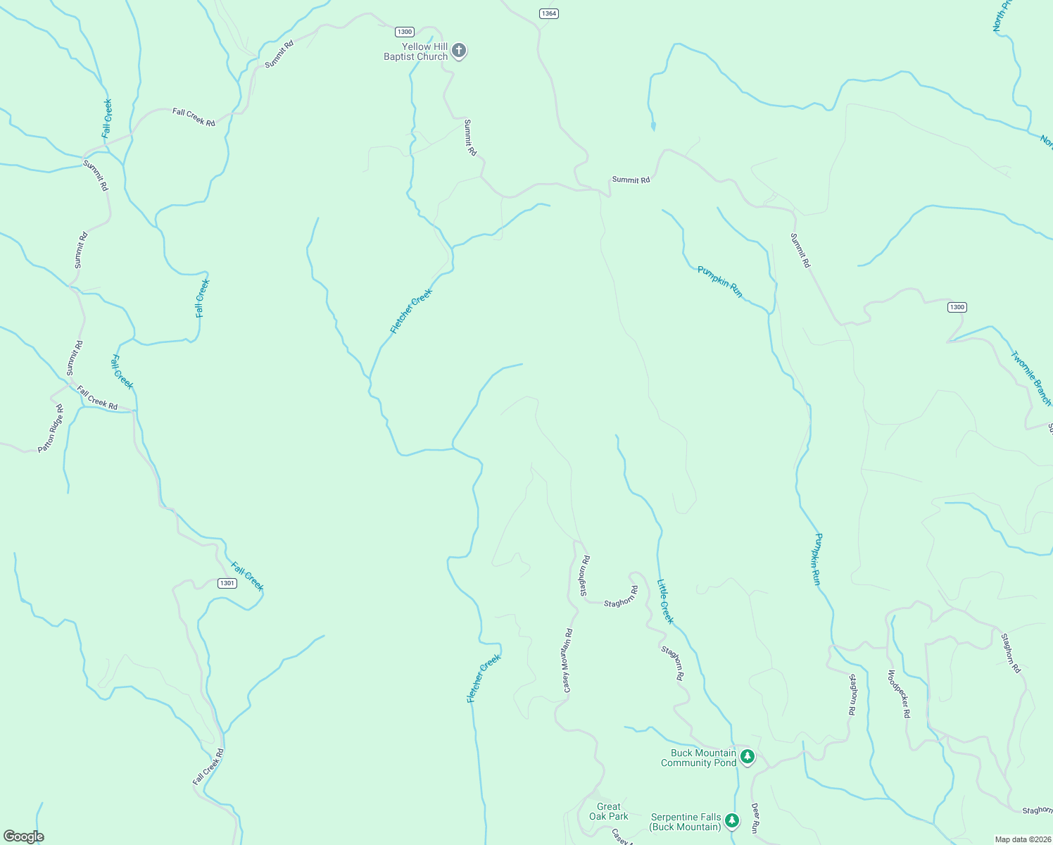 map of restaurants, bars, coffee shops, grocery stores, and more near 4923 Staghorn Road in Purlear