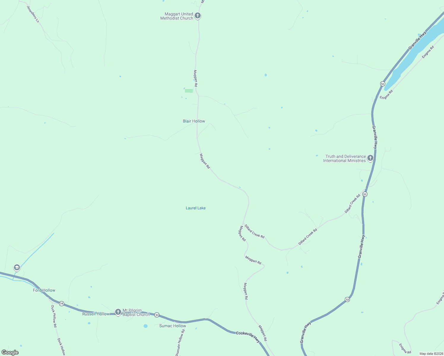 map of restaurants, bars, coffee shops, grocery stores, and more near Maggart Road in Elmwood