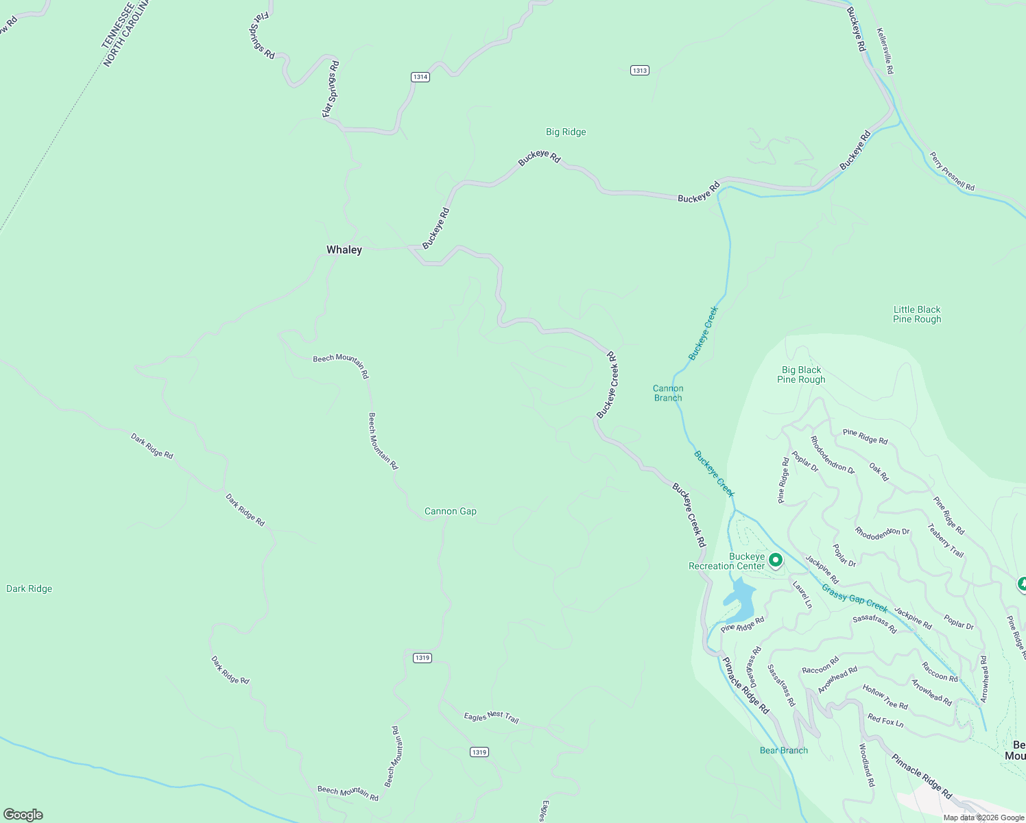 map of restaurants, bars, coffee shops, grocery stores, and more near in Beech Mountain