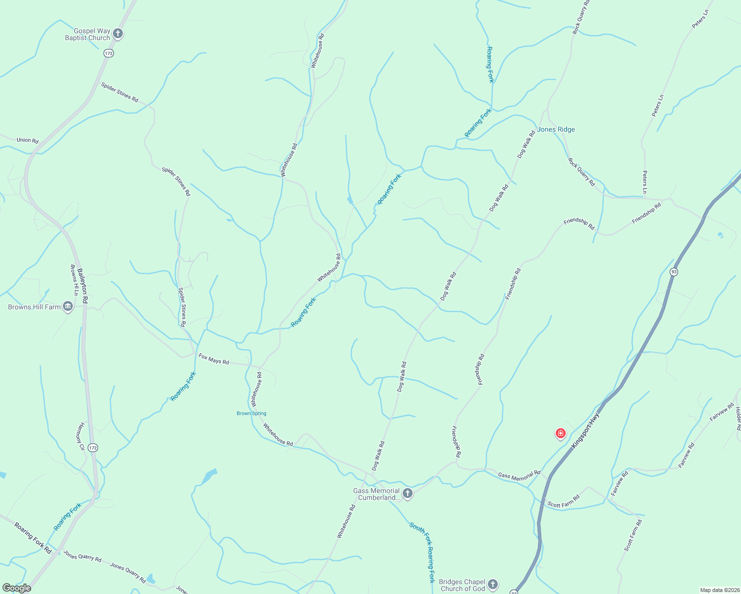 map of restaurants, bars, coffee shops, grocery stores, and more near 530 Dog Walk Road in Afton