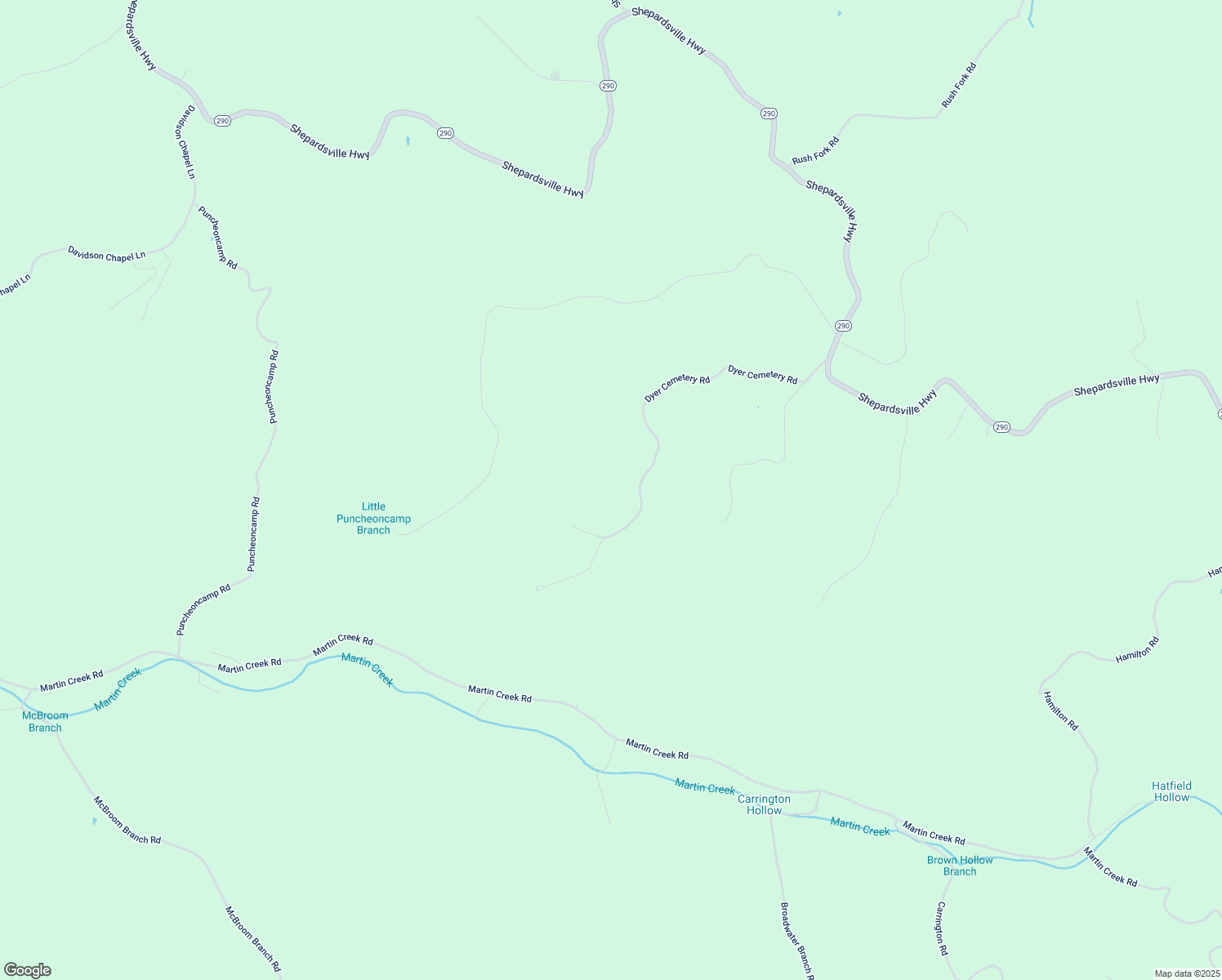 map of restaurants, bars, coffee shops, grocery stores, and more near 500 Dyer Cemetery Rd in Jackson