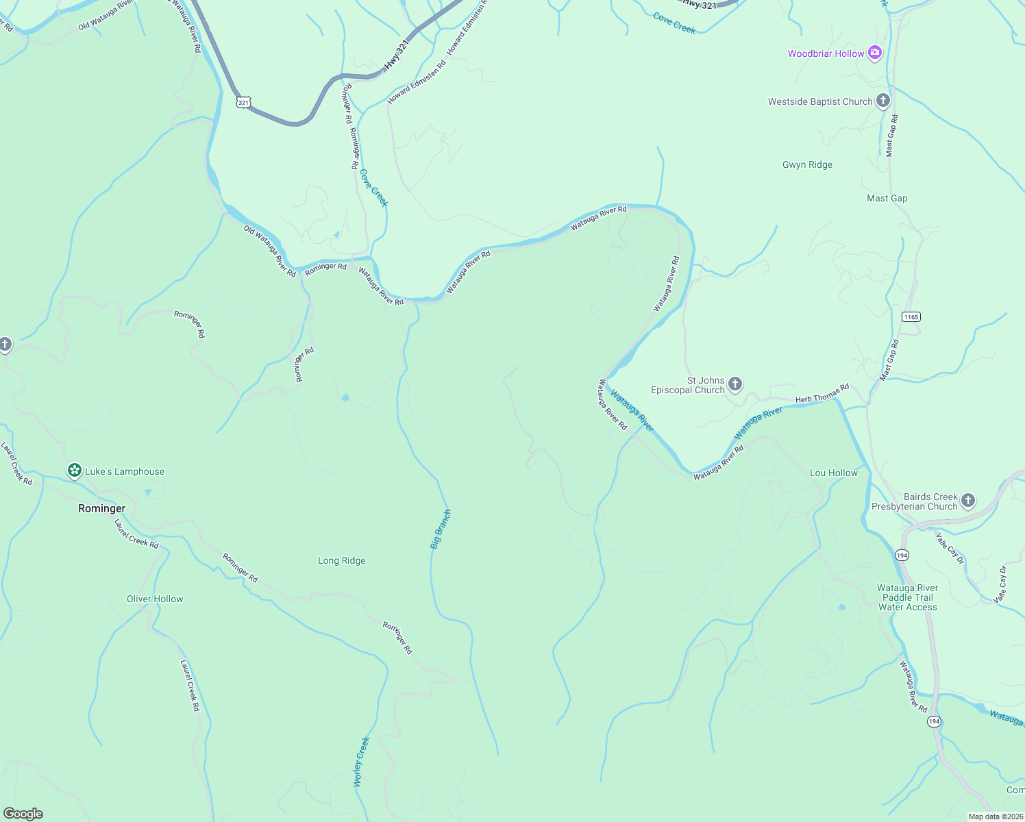 map of restaurants, bars, coffee shops, grocery stores, and more near 646 Valle Meadows Trail in Sugar Grove