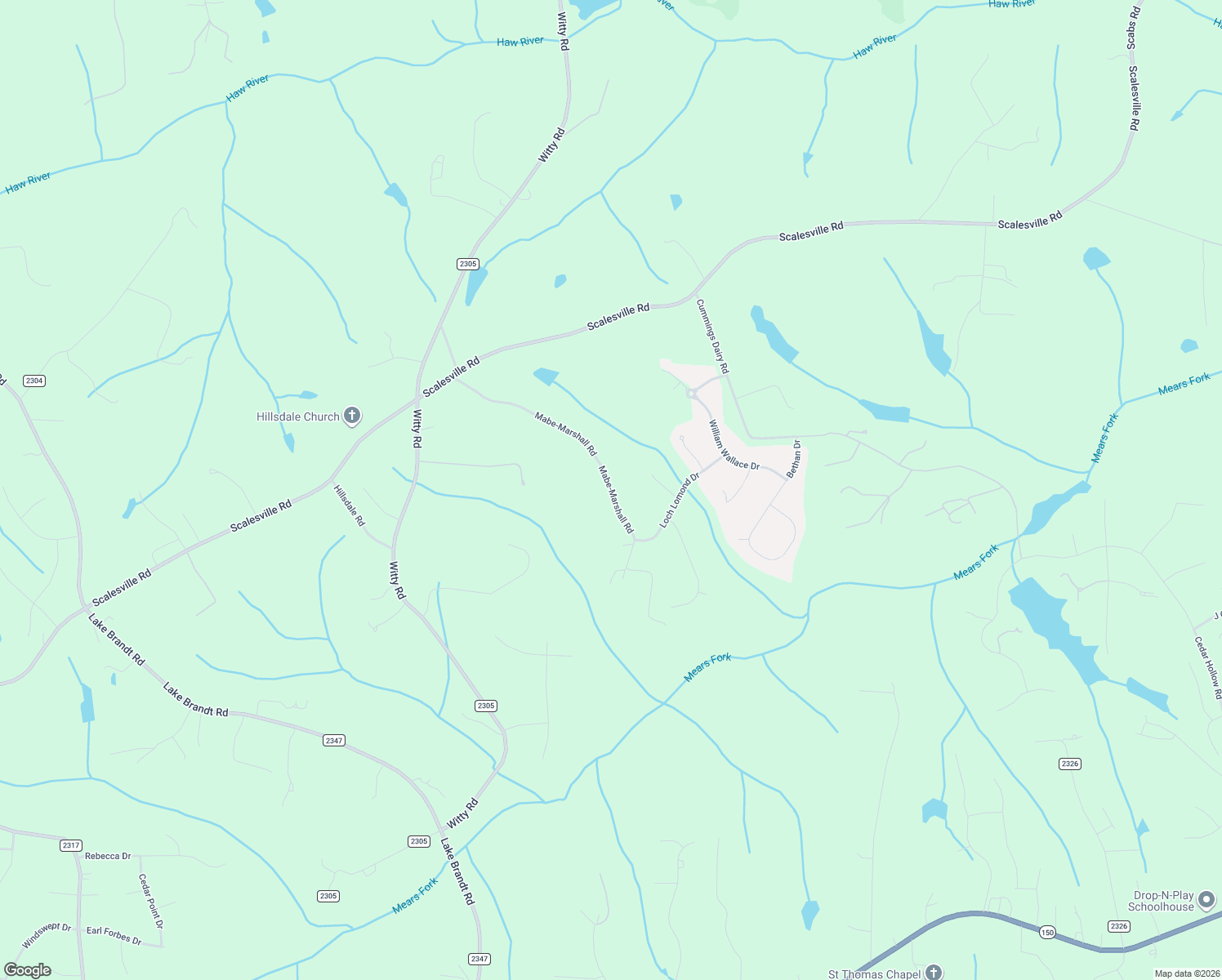 map of restaurants, bars, coffee shops, grocery stores, and more near 8131 Mabe-Marshall Road in Summerfield
