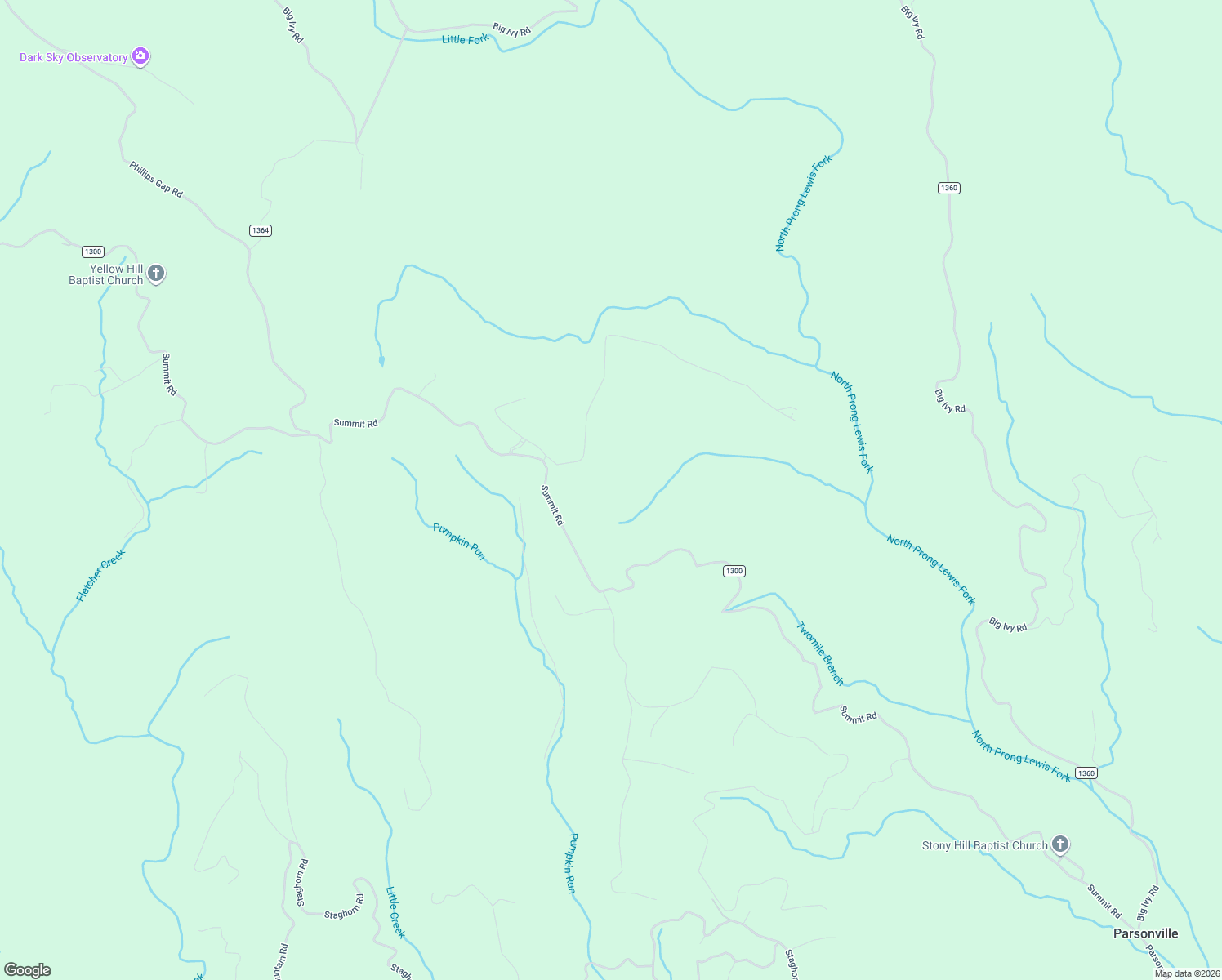 map of restaurants, bars, coffee shops, grocery stores, and more near in Parsonville
