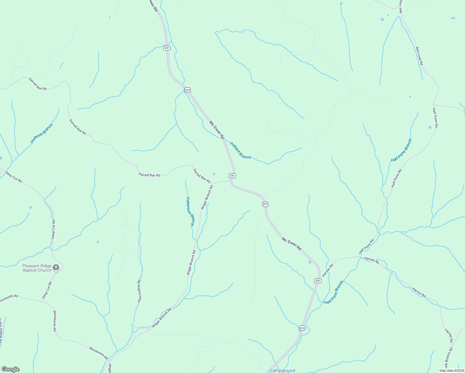 map of restaurants, bars, coffee shops, grocery stores, and more near 1401-1487 Mc Ewen Road in Erin