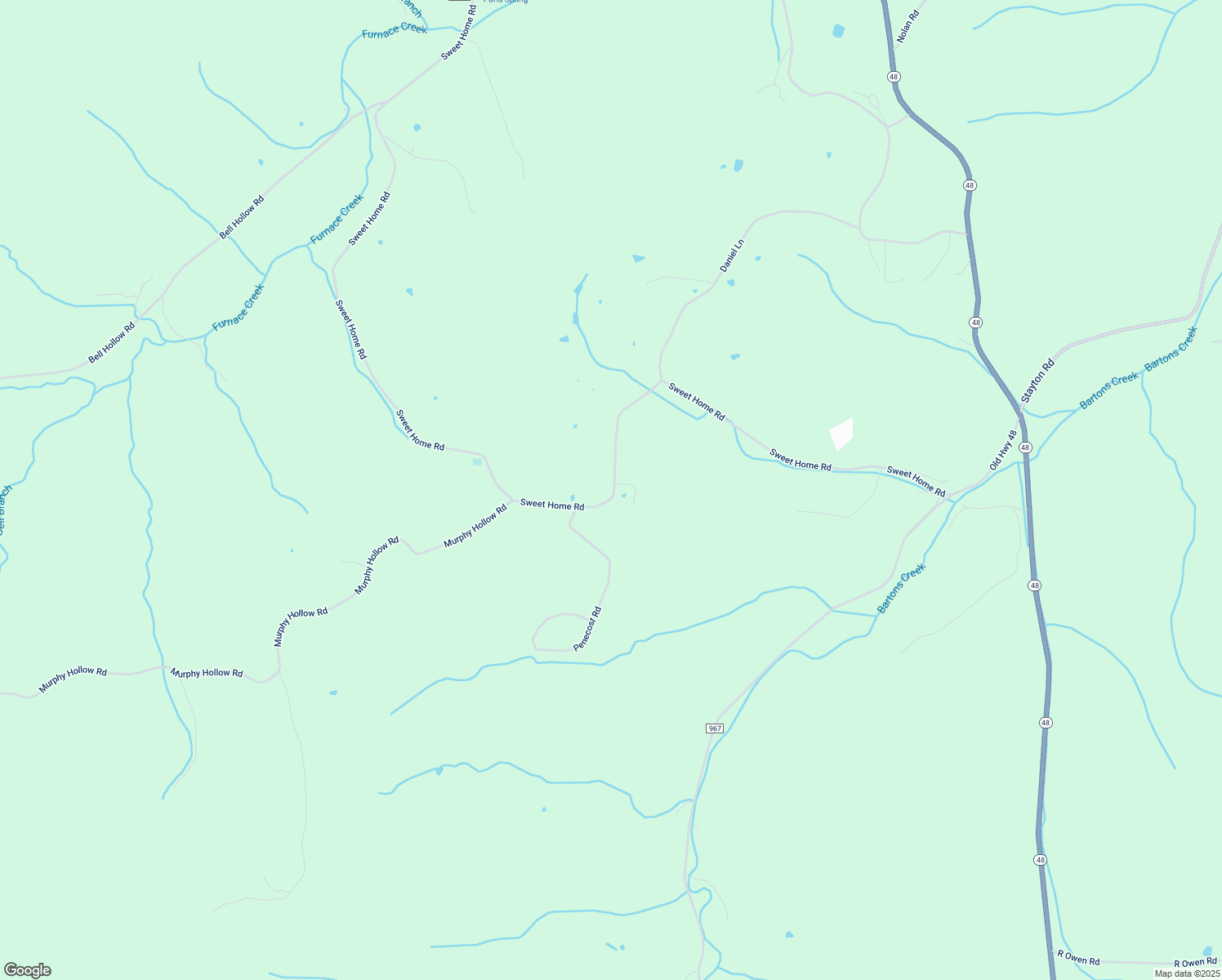 map of restaurants, bars, coffee shops, grocery stores, and more near 1650 Sweet Home Road in Cumberland Furnace