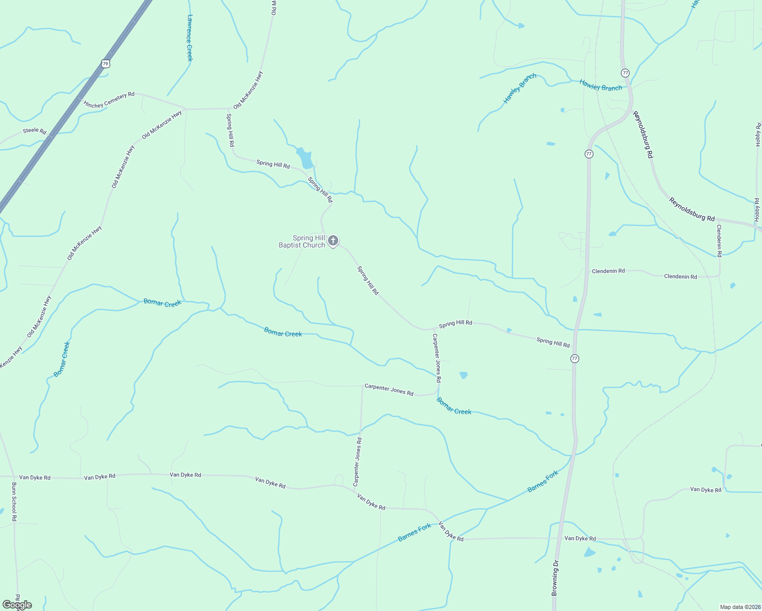 map of restaurants, bars, coffee shops, grocery stores, and more near 860 Spring Hill Road in Paris