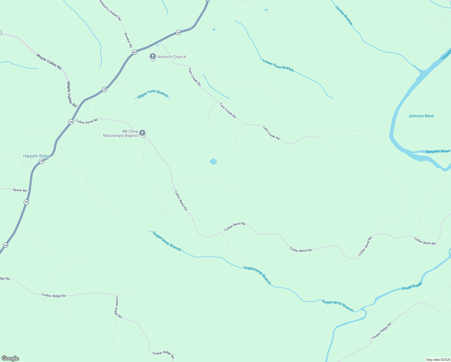 map of restaurants, bars, coffee shops, grocery stores, and more near 801 Collier Bend Road in Charlotte