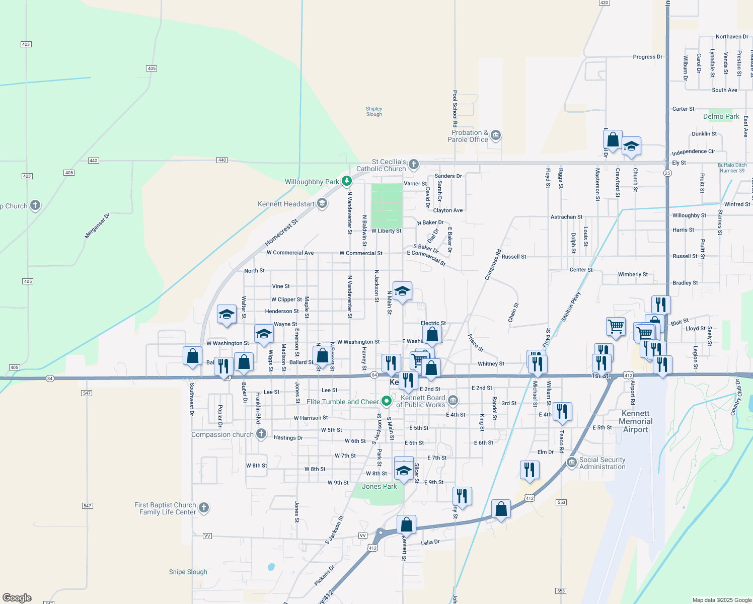 North Jackson Street, MO Walk Score