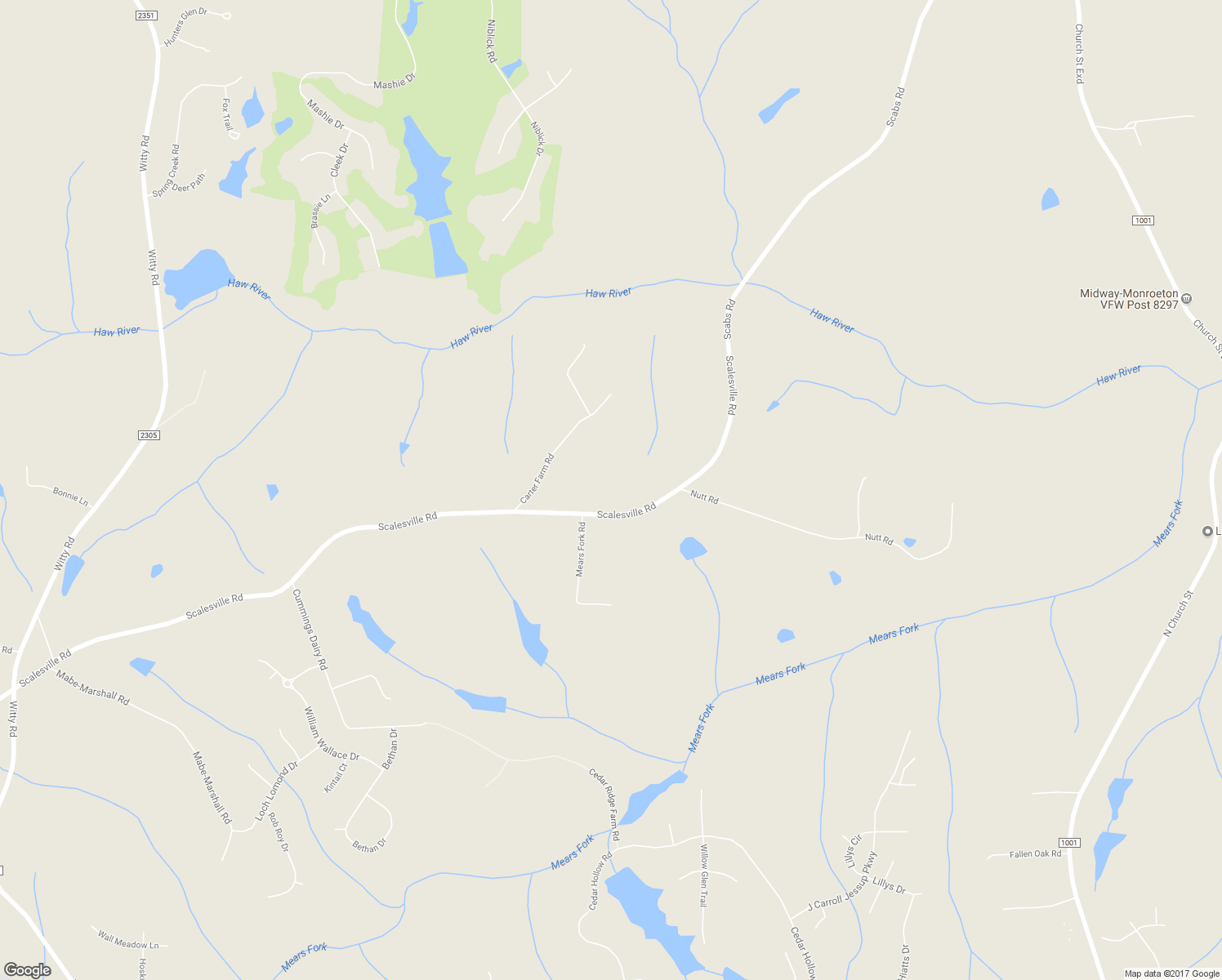 map of restaurants, bars, coffee shops, grocery stores, and more near 1124 Scalesville Road in Summerfield