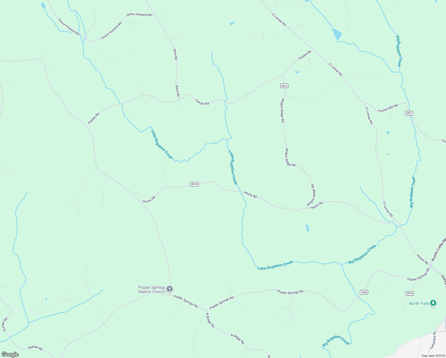 map of restaurants, bars, coffee shops, grocery stores, and more near 831 Hoots Road in Roaring River