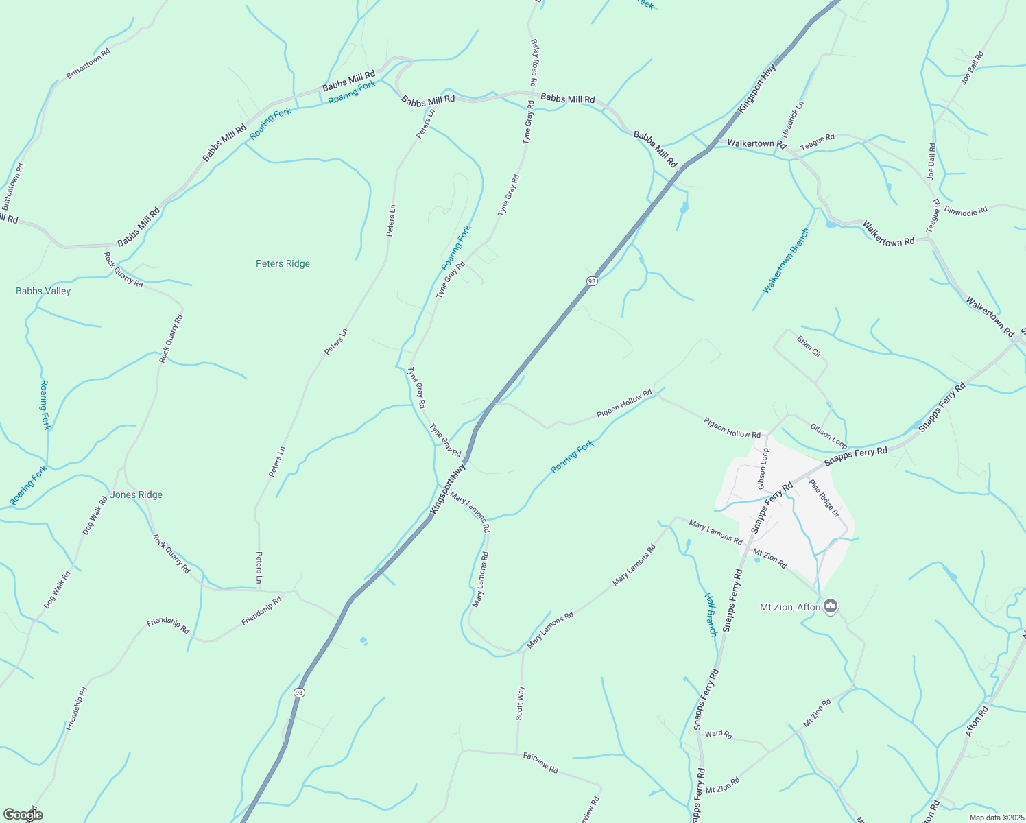map of restaurants, bars, coffee shops, grocery stores, and more near 20 Pigeon Hollow Road in Afton