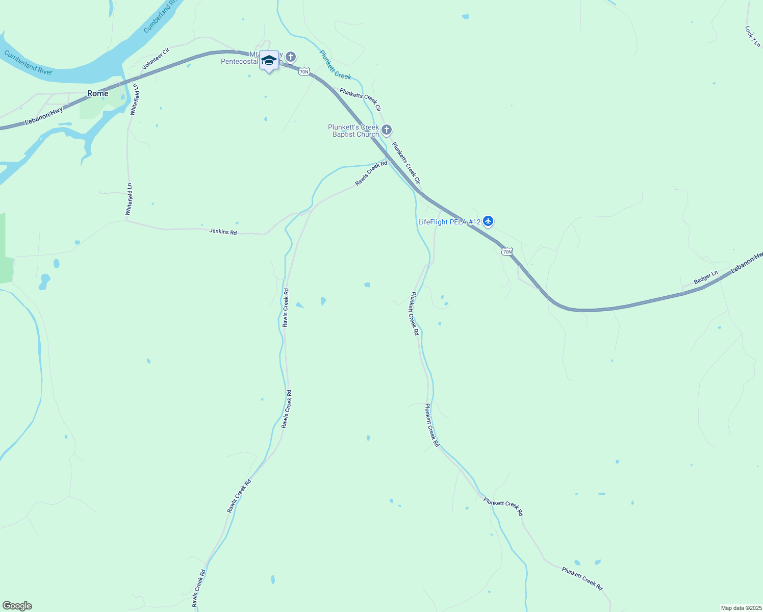 map of restaurants, bars, coffee shops, grocery stores, and more near 46 Plunkett Creek Road in Gordonsville