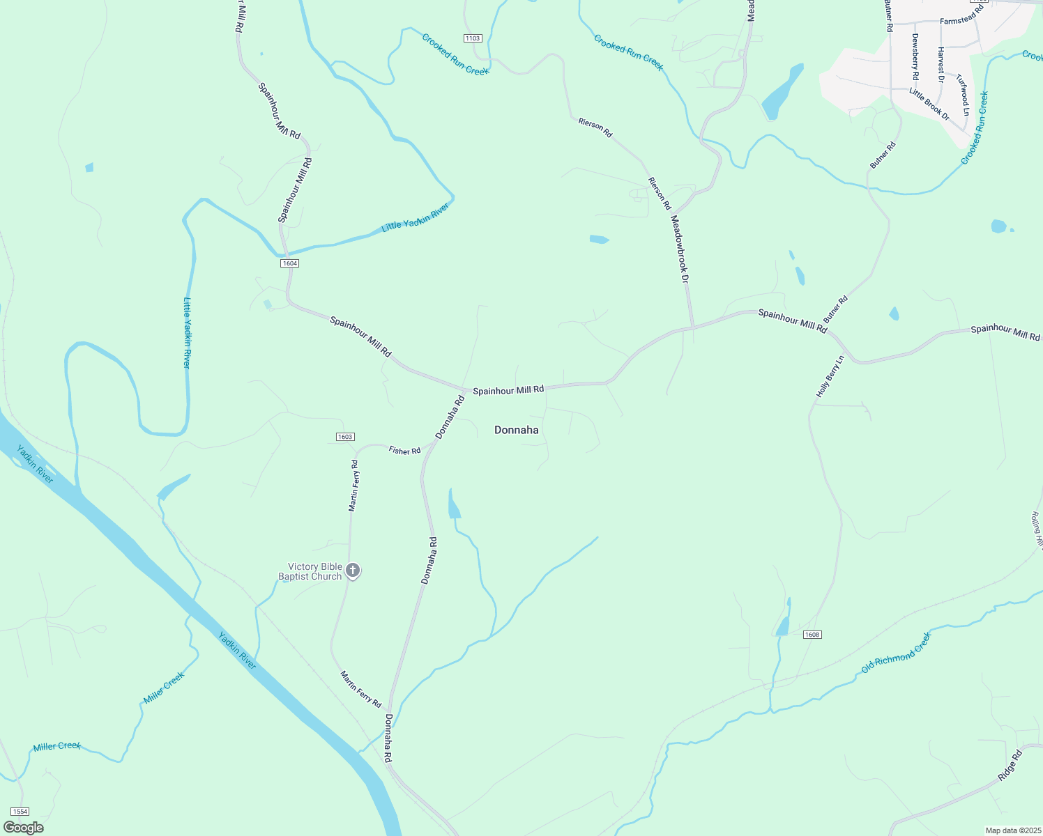 map of restaurants, bars, coffee shops, grocery stores, and more near 5314 Albany Circle in Tobaccoville