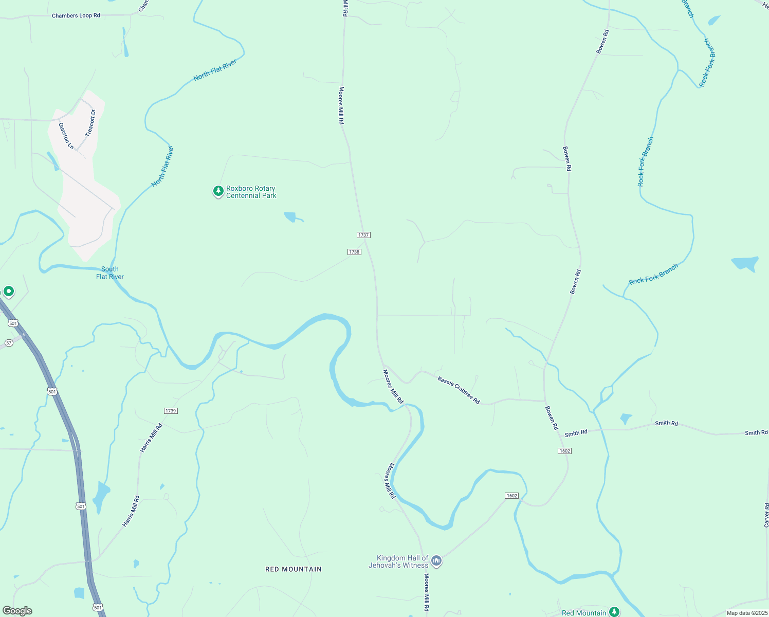 map of restaurants, bars, coffee shops, grocery stores, and more near 4744 Moores Mill Road in Rougemont