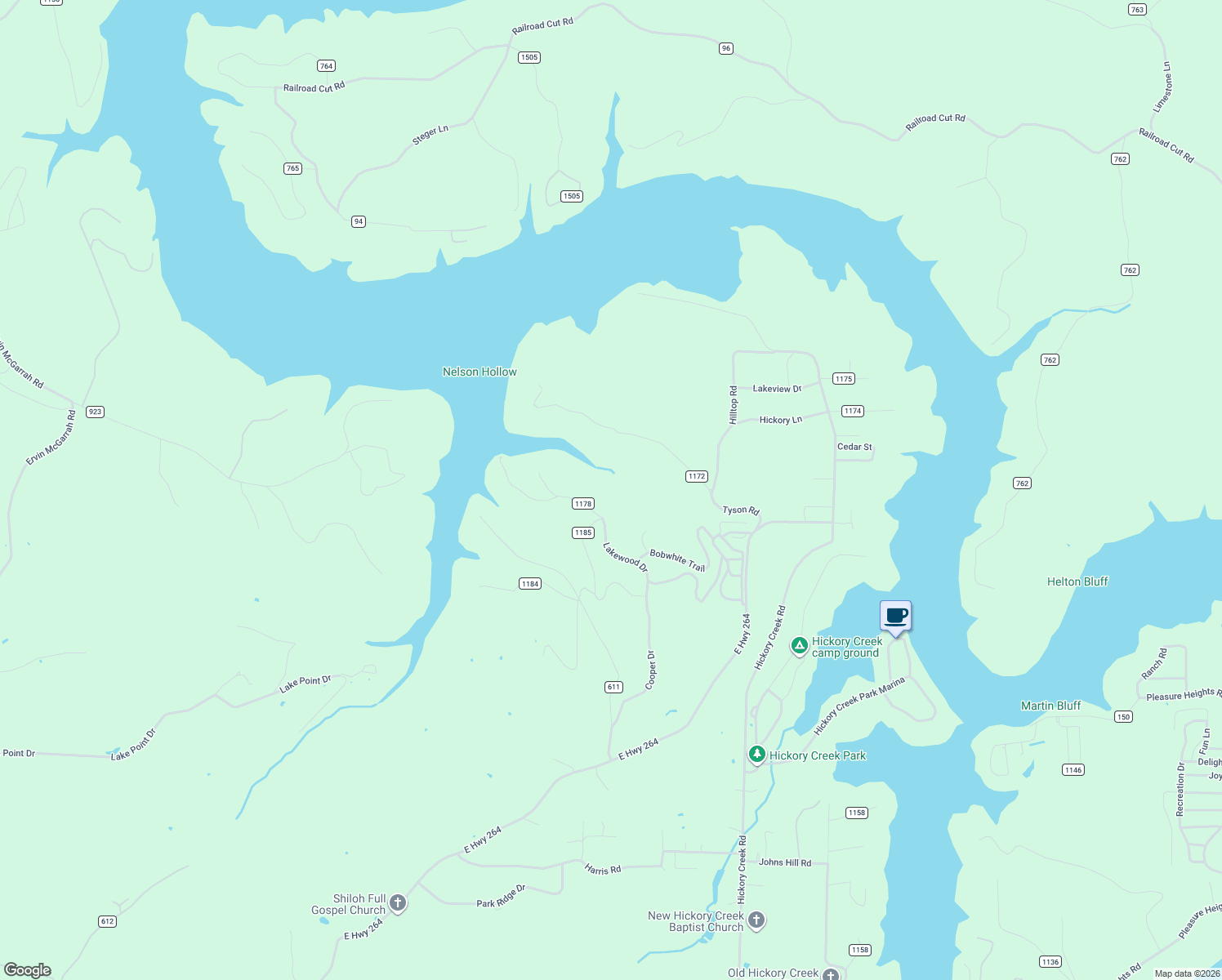 map of restaurants, bars, coffee shops, grocery stores, and more near 15162 Beech Drive in Lowell