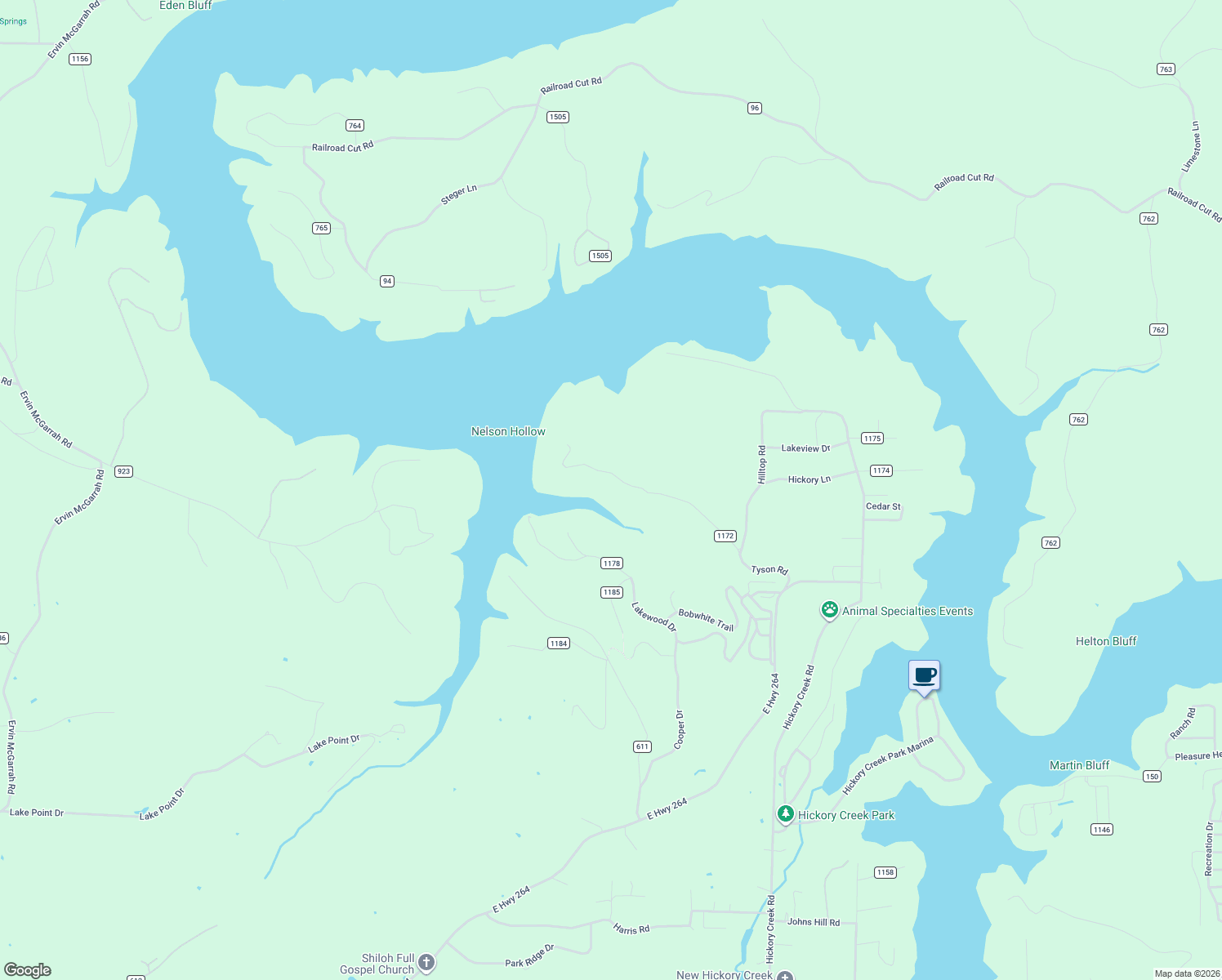 map of restaurants, bars, coffee shops, grocery stores, and more near 11979 Tyson Road in Lowell