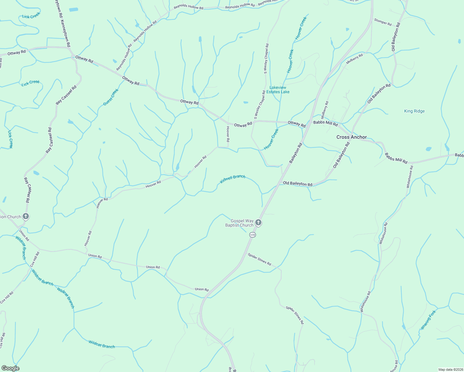 map of restaurants, bars, coffee shops, grocery stores, and more near 6245 Baileyton Road in Greeneville