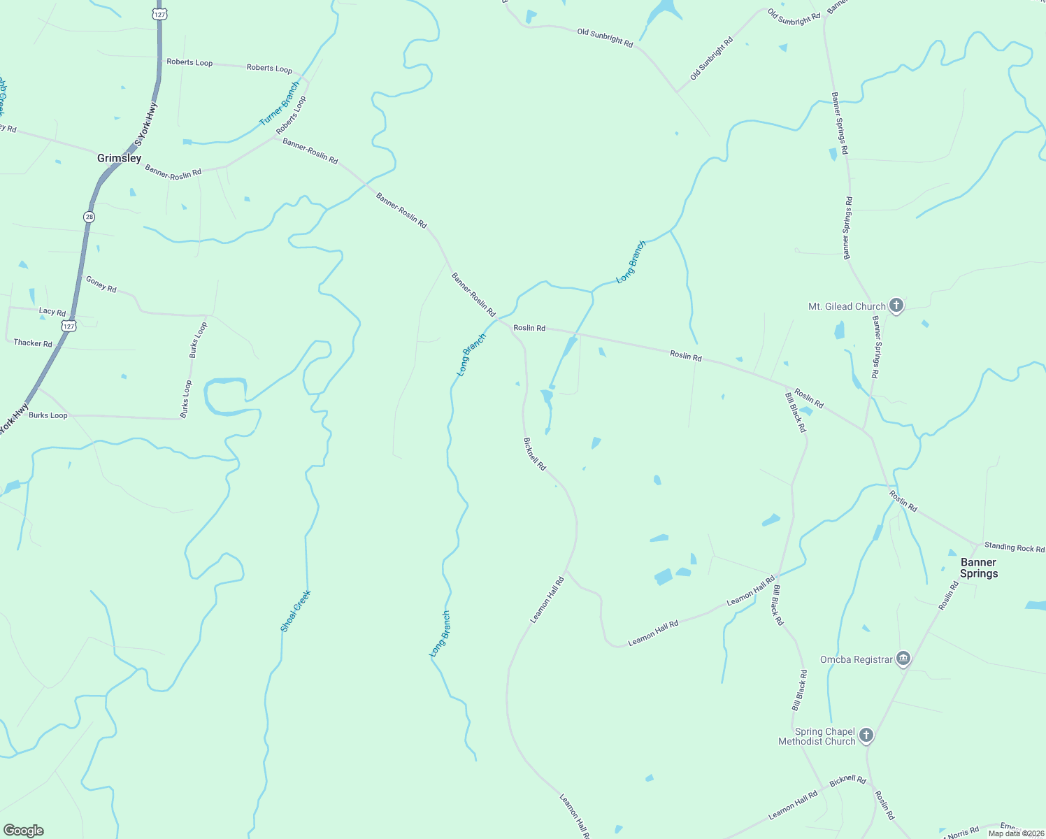 map of restaurants, bars, coffee shops, grocery stores, and more near 1080 Bicknell Road in Clarkrange