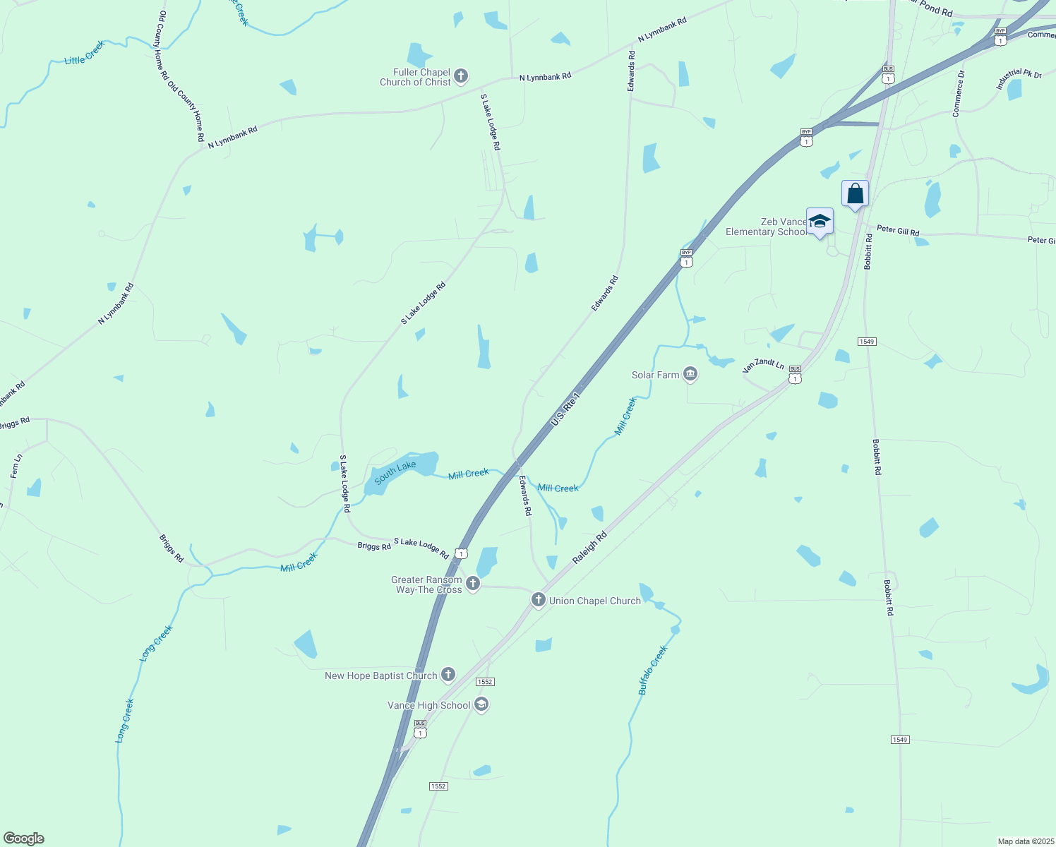 map of restaurants, bars, coffee shops, grocery stores, and more near 1375 Edwards Road in Henderson