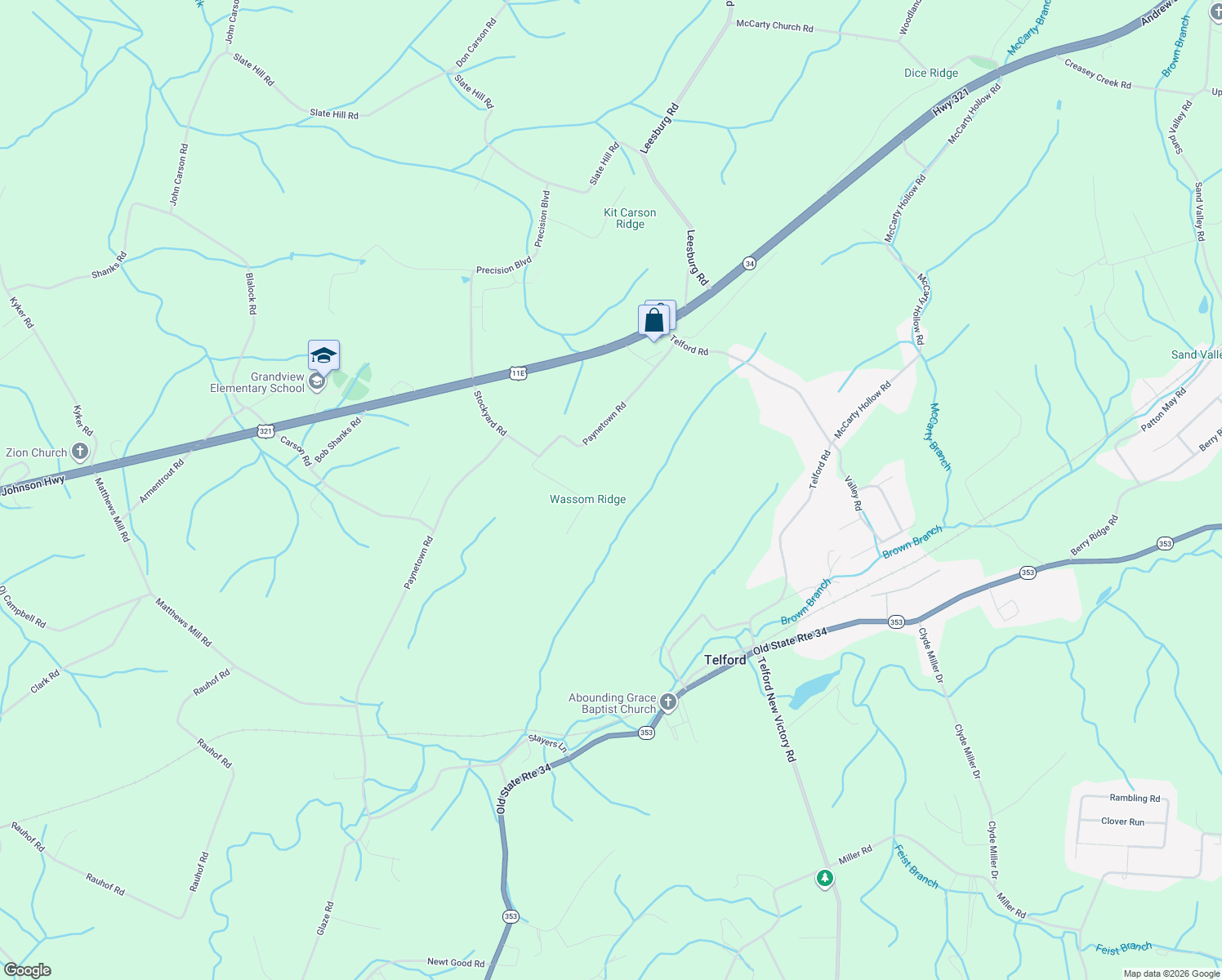 map of restaurants, bars, coffee shops, grocery stores, and more near 167 Saults Road in Telford