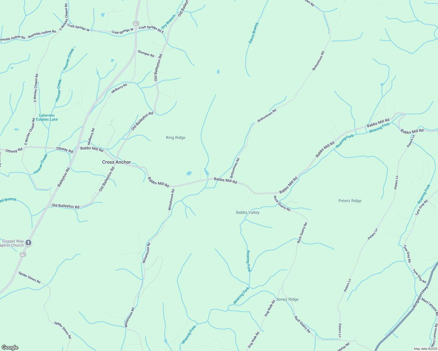 map of restaurants, bars, coffee shops, grocery stores, and more near 3060 Babbs Mill Road in Afton