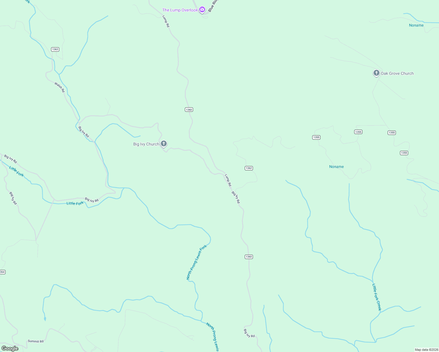 map of restaurants, bars, coffee shops, grocery stores, and more near 4091 Big Ivy Road in Purlear